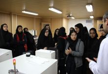  گزارش تصویری بازدید دانش آموزان سال چهارم دوره دوم دبیرستان، از دانشگاه صنعتی شاهرود 